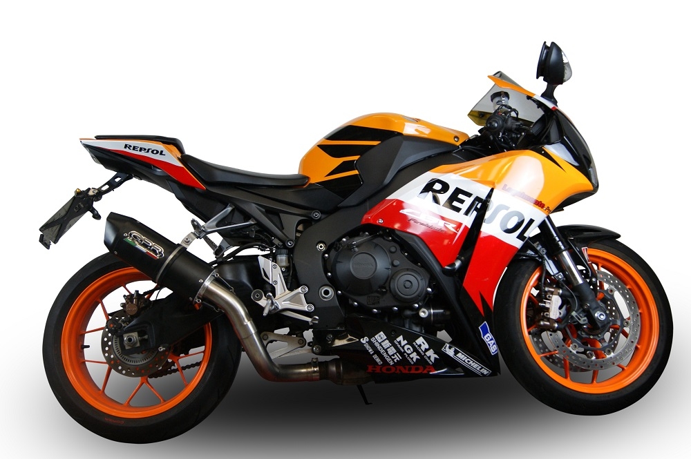 Honda CBR1000RR 2014-2016, Furore Poppy, Slip-on exhaust including removable db killer and link pipe 