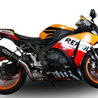 Honda CBR1000RR 2014-2016, Furore Poppy, Slip-on exhaust including removable db killer and link pipe 