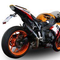 Honda CBR1000RR 2014-2016, Furore Nero, Slip-on exhaust including removable db killer and link pipe 