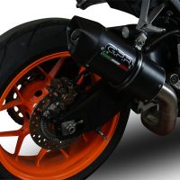 Honda CBR1000RR 2014-2016, Furore Nero, Slip-on exhaust including removable db killer and link pipe 