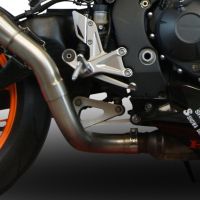 Honda CBR1000RR 2014-2016, M3 Black Titanium, Slip-on exhaust including removable db killer and link pipe 