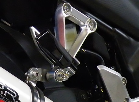 Honda CBR300R 2014-2016, Gpe Ann. titanium, Slip-on exhaust including removable db killer and link pipe 