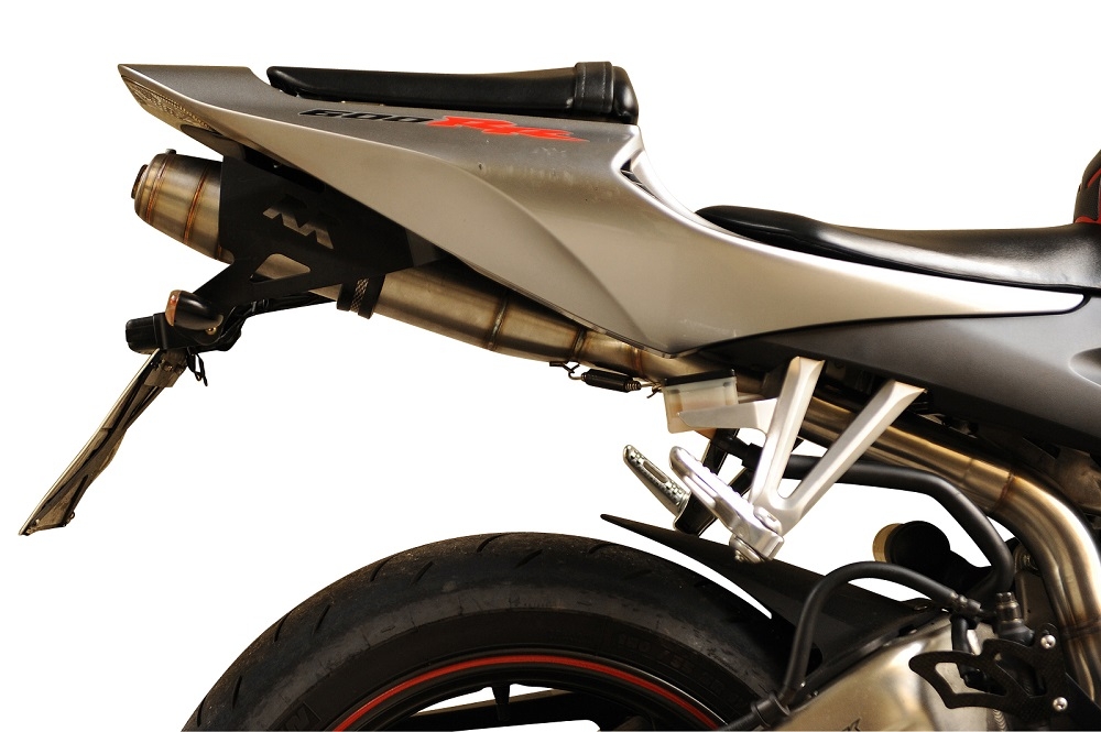 Honda CBR600RR 2003-2004, Deeptone Inox, Slip-on exhaust including removable db killer and link pipe 