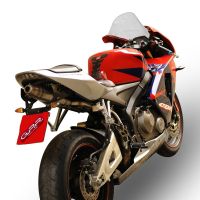 Honda CBR600RR 2003-2004, Deeptone Inox, Slip-on exhaust including removable db killer and link pipe 