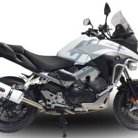 Honda Crossrunner 800 VFR800X 2017-2020, Albus Evo4, Slip-on exhaust including removable db killer and link pipe 