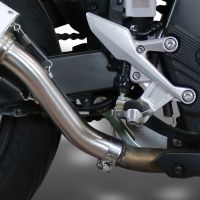 GPR exhaust compatible with  Honda CB500F 2021-2024, M3 Poppy , Slip-on exhaust including removable db killer and link pipe 
