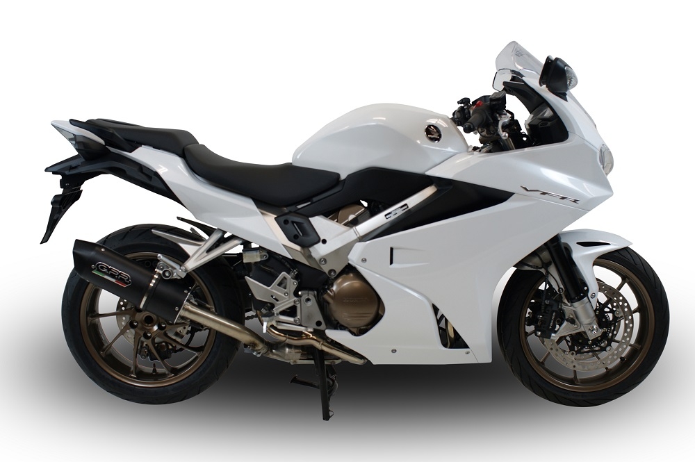 Honda VFR800F 2014-2016, Furore Nero, Slip-on exhaust including removable db killer and link pipe 