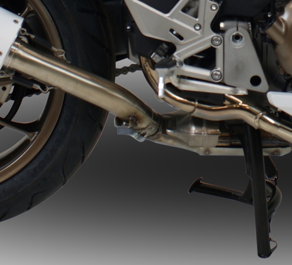 Honda VFR800F 2014-2016, Albus Ceramic, Slip-on exhaust including removable db killer and link pipe 