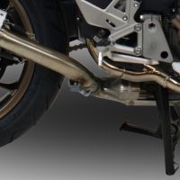 Honda VFR800F 2014-2016, M3 Inox , Slip-on exhaust including removable db killer and link pipe 