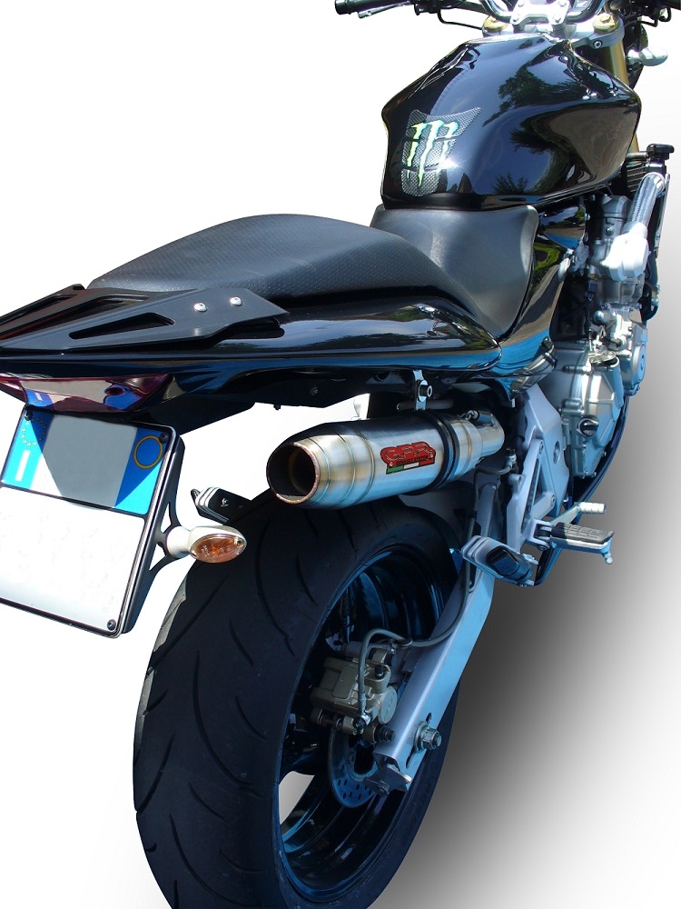 Honda CB600F Hornet 2003-2006, Deeptone Inox, Slip-on exhaust including removable db killer and link pipe 