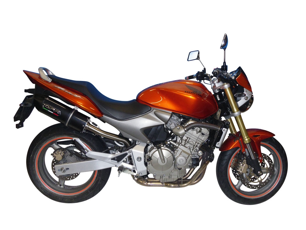 Honda CB600F Hornet 2003-2006, Furore Nero, Slip-on exhaust including removable db killer and link pipe 