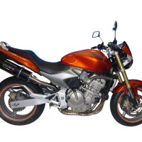 Honda CB600F Hornet 2003-2006, Furore Nero, Slip-on exhaust including removable db killer and link pipe 