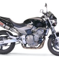 Honda CB600F Hornet 2003-2006, Gpe Ann. titanium, Slip-on exhaust including removable db killer and link pipe 