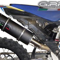 Husqvarna FE350 2014-2016, Furore Nero, Slip-on exhaust including removable db killer and link pipe 