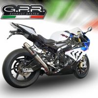 Bmw S1000RR 2015-2016, Deeptone Inox, Slip-on exhaust including removable db killer and link pipe 