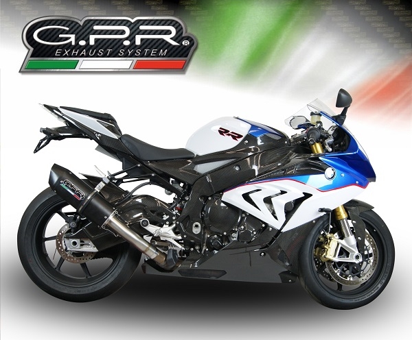 Bmw S1000RR 2015-2016, Furore Nero, Slip-on exhaust including removable db killer and link pipe 