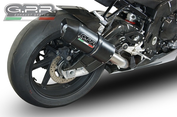 Bmw S1000RR 2015-2016, Furore Nero, Slip-on exhaust including removable db killer and link pipe 