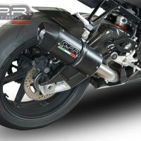 Bmw S1000RR 2015-2016, Furore Nero, Slip-on exhaust including removable db killer and link pipe 