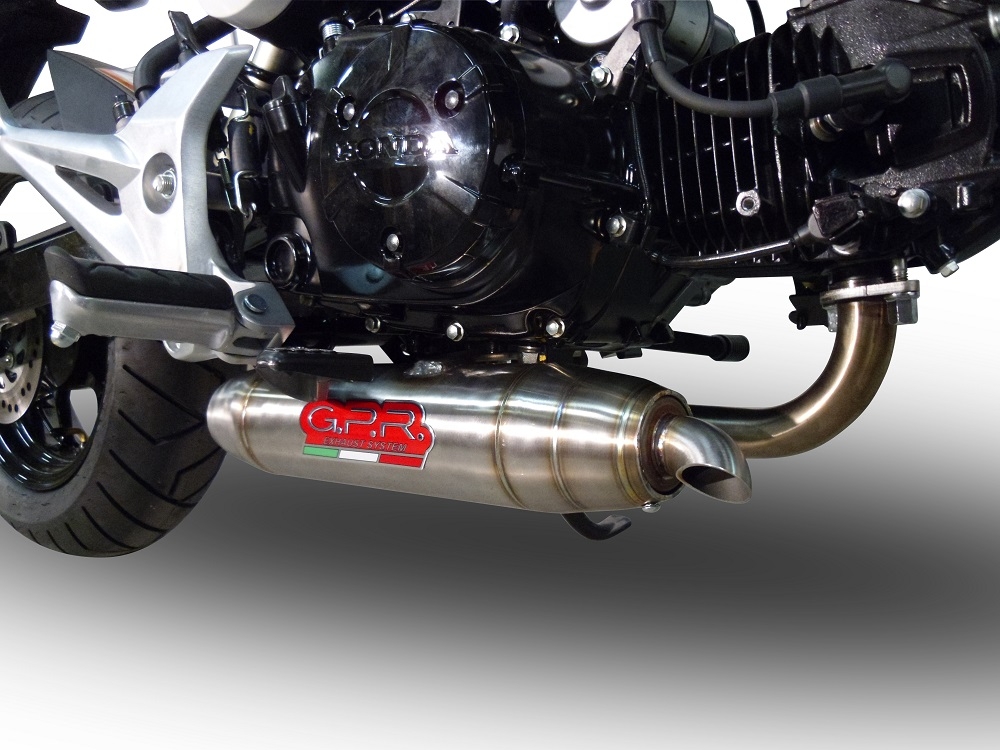 Honda Grom 125  2013-2017, Deeptone Inox, Full system exhaust 