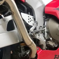 Honda VTR1000 Sp-1 RC51  2000-2001, M3 Titanium Natural, Dual slip-on including removable db killers and link pipes 