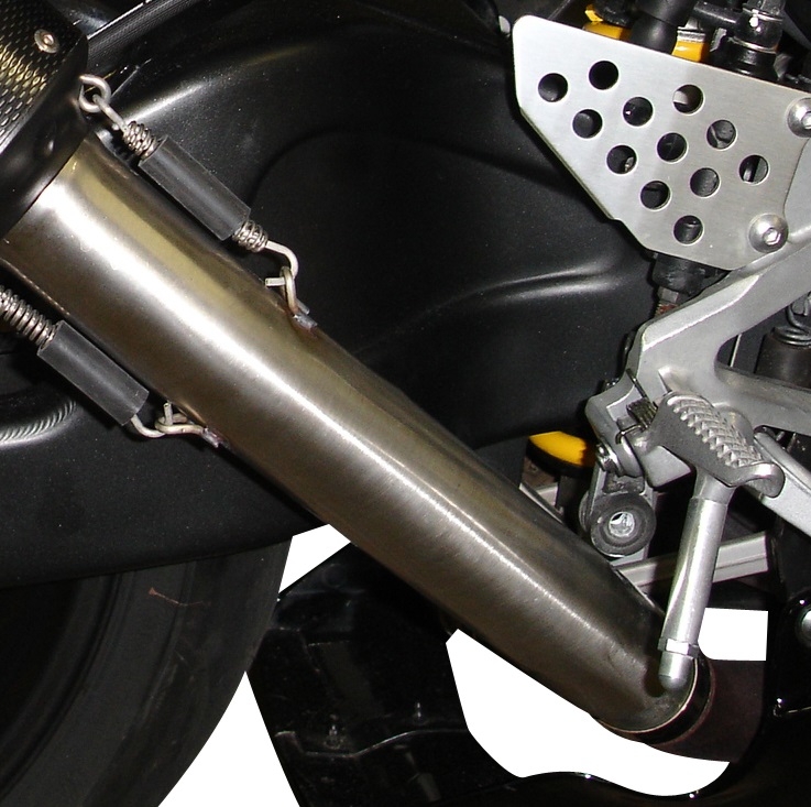 Honda VTR1000 Sp-2 RC51  2002-2006, Furore Poppy, Dual slip-on including removable db killers and link pipes 