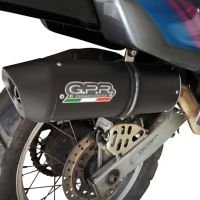 Yamaha Xtz 750 Supertenere 1989-1997, Furore Nero, Slip-on exhaust including removable db killer and link pipe 