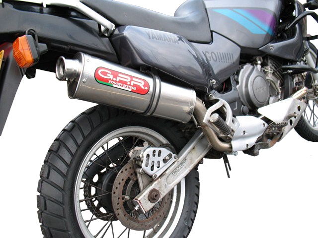 Yamaha Xtz 750 Supertenere 1989-1997, Trioval, Slip-on exhaust including removable db killer and link pipe 