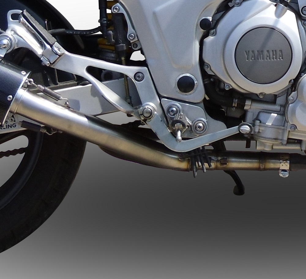 Yamaha Tdm 850 1991-2001, Furore Nero, Dual slip-on including removable db killers and link pipes 