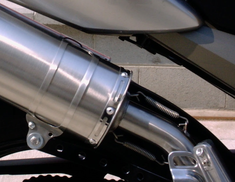 Yamaha Tdm 900 2002-2014, Furore Nero, Dual slip-on including removable db killers and link pipes 