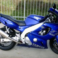 Yamaha Yzf 600 R Thundercat 1996-2003, Trioval, Slip-on exhaust including removable db killer and link pipe 