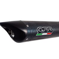 Benelli Tre K 1130 2006-2016, Tiburon Poppy, Slip-on exhaust including removable db killer and link pipe 