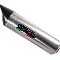 Benelli Tre K 1130 2006-2016, Tiburon Titanium, Slip-on exhaust including removable db killer and link pipe 