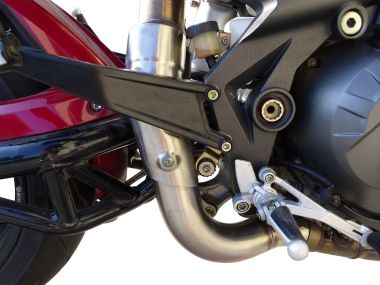 GPR exhaust compatible with  Benelli Tre K 1130 2006-2016, Decatalizzatore, Decat pipe 