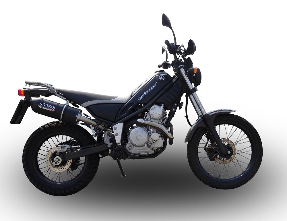 Yamaha Tricker 250 2005-2008, Furore Poppy, Full system exhaust, including removable db killer  