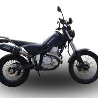 Yamaha Tricker 250 2005-2008, Furore Poppy, Full system exhaust, including removable db killer  