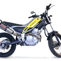 Yamaha Tricker 250 2005-2008, Gpe Ann. titanium, Full system exhaust, including removable db killer  