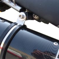 Yamaha Tricker 250 2005-2008, Furore Nero, Slip-on exhaust including removable db killer and link pipe 