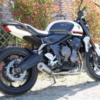 Triumph Trident 660 2021-2024, M3 Inox , Full system exhaust, including removable db killer 