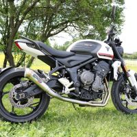 Triumph Trident 660 2021-2024, Powercone Evo, Full system exhaust, including removable db killer 