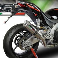 Aprilia Rsv4 1000 2017-2020, M3 Inox , Slip-on exhaust including link pipe and removable db killer 