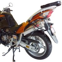 Honda Varadero 1000 1999-2011, Trioval, Dual slip-on including removable db killers and link pipes 