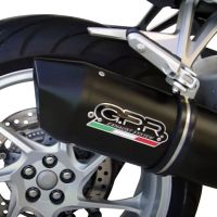 Honda VFR1200F I.E. 2010-2016, Furore Nero, Slip-on exhaust including removable db killer and link pipe 