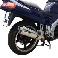 Honda VFR750F 1994-1997, Trioval, Slip-on exhaust including removable db killer and link pipe 