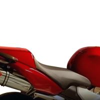 Honda VFR800 V-Tec 2002-2013, Trioval, Dual slip-on including removable db killers and link pipes 