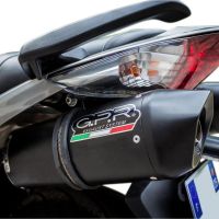 Honda VFR800 V-Tec 2002-2013, Furore Nero, Dual slip-on including removable db killers and link pipes 