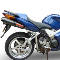 Honda VFR800 V-Tec 2002-2013, Gpe Ann. Poppy, Dual slip-on including removable db killers and link pipes 