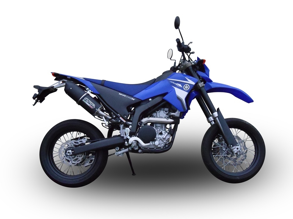 Yamaha WR250X/R 2007-2019, Furore Nero, Slip-on exhaust including removable db killer and link pipe 