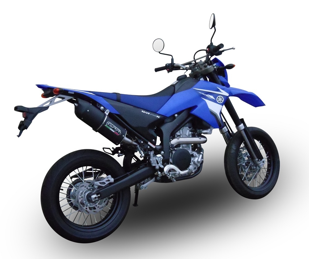 Yamaha WR250X/R 2007-2019, Furore Nero, Slip-on exhaust including removable db killer and link pipe 