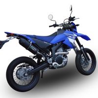 Yamaha WR250X/R 2007-2019, Furore Nero, Slip-on exhaust including removable db killer and link pipe 