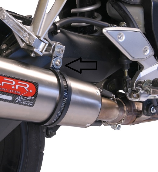 Yamaha FZ1 2006-2014, Trioval, Slip-on exhaust including removable db killer and link pipe 